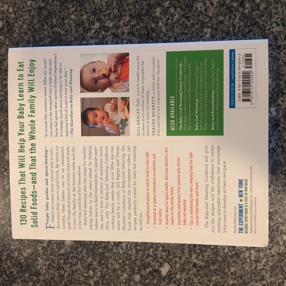 🦎 3 for 12 Baby Led Weaning Cookbook - Picture 4 of 4